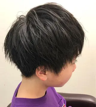 ショート カラー パーマ ヘアアレンジ メンズ メンズ似合わせ🪞 kotoriのヘアスタイル