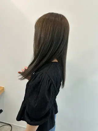セミロング カラー レイヤー/ナチュラル 💐nao.のヘアスタイル