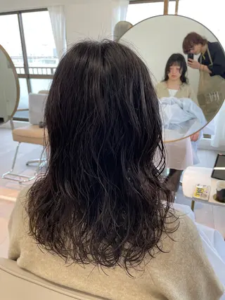 ロング パーマ enVOGUE/宮本 泰周のヘアスタイル