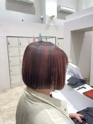 ミディアム 本田 拓未のヘアスタイル
