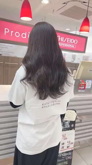 カラー 成瀬スパイラル パーマ清水大隼のヘアスタイル