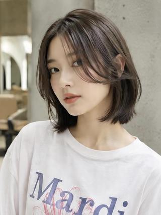ショート カラー ショート/透明感/ 髪質改善/chinaのヘアスタイル