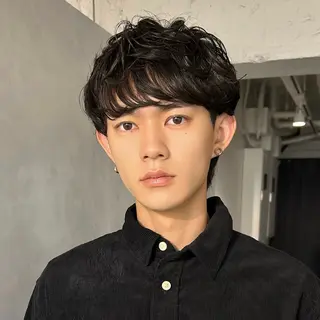 パーマ メンズ メンズ清潔感のプロ 💈メンズパーマ藤田のヘアスタイル