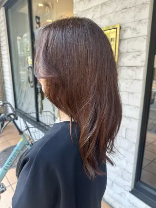 ロング カラー パーマ 髪質改善 Chihiro🫧のヘアスタイル