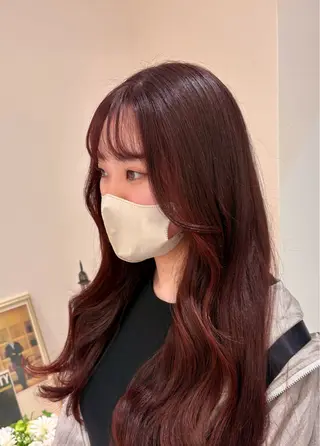 ロング カラー 石山 海斗のヘアスタイル