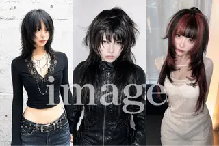 セミロング レイヤー×ハイトーン ×デザイン 啓太のヘアスタイル