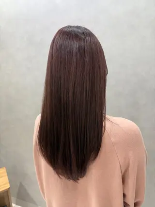 ロング カラー 透明感カラー/パーマ 🌀アオノのヘアスタイル