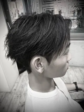 ショート 平野 友誠のヘアスタイル