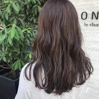 ロング kiyono ⭐︎ダブルカラーのヘアスタイル