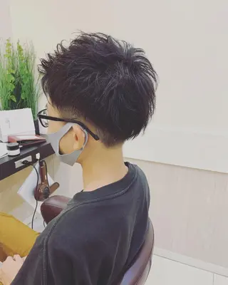 ショート メンズ トータルビューティー K:R鶴川のヘアスタイル