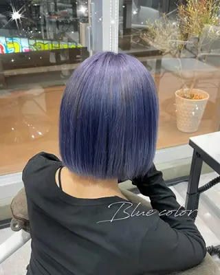 ミディアム カラー レイヤーカット/ ヘアカラー/RENAのヘアスタイル