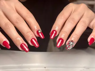 ロング トゥー フエンのネイルデザイン