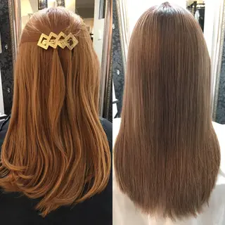 ロング カラー 💜Rebre** Mayu💜のヘアスタイル