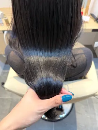 ロング 盛れる透明感カラー ♡ayana♡のヘアスタイル