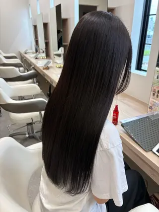ロング カラー ルプラボウ すぎやまみほのヘアスタイル
