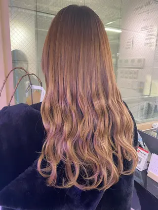 ロング カラー 🧡YUKA🧡 渋谷/プルエクステのヘアスタイル