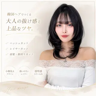 ロング 仙台Ｉ韓国レイヤー Ｉ髪質改善Ｉ伊藤拓海のヘアスタイル