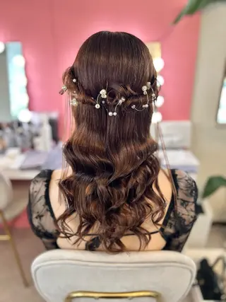 ロング 北本 美幸のヘアスタイル