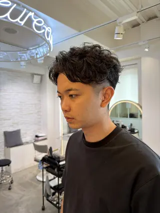 メンズ 荒木 千奈のヘアスタイル