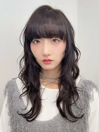 ロング 🐺ウルフカット/ 縮毛矯正💙maiのヘアスタイル