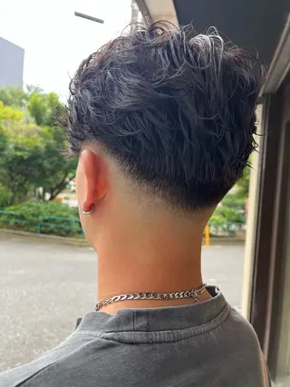 メンズ 関 紫雲(セキレンゲ)のヘアスタイル