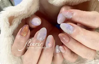 ネイル フルリール 【プライベートサロンのネイルデザイン