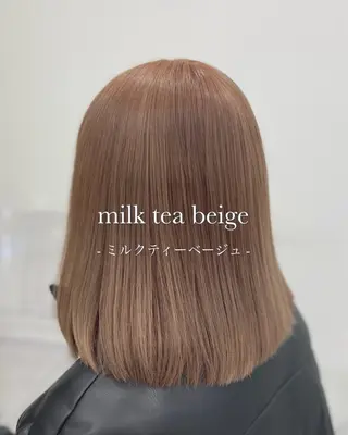 ロング カラー 色落ち綺麗🩰ハイ トーン🎀RINKAのヘアスタイル