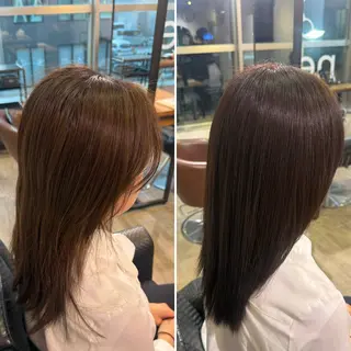 ロング カラー 橋本 知弥のヘアスタイル