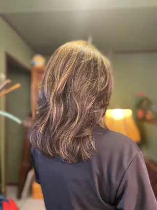ミディアム カラー PATH-hair. storeのヘアスタイル