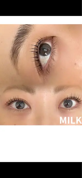 マツエク・マツパ MILK chikaのマツエク・マツパデザイン