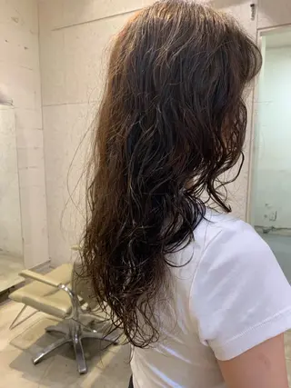 ミディアム パーマ 【takk】 ナカヤママサヨシのヘアスタイル