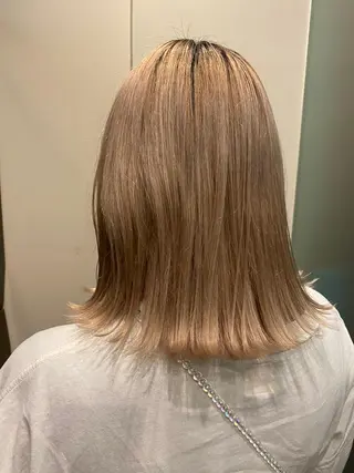 ミディアム 韓国好き🇰🇷 美容師MIKUのヘアスタイル