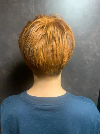 ミディアム 山内 敢史のヘアスタイル