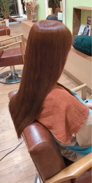 ロング カラー and fine ほりのヘアスタイル