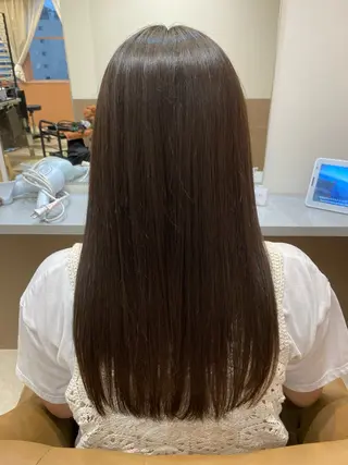 ロング 暖色 /シマダアミのヘアスタイル