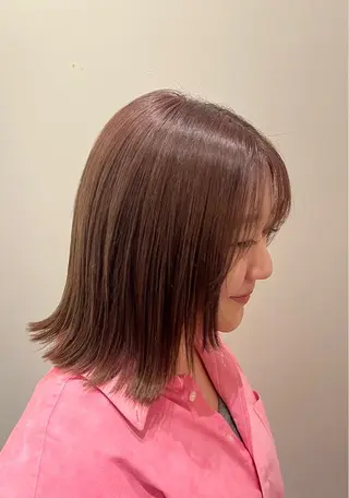 ショート カラー beleefric 🩵チセのヘアスタイル