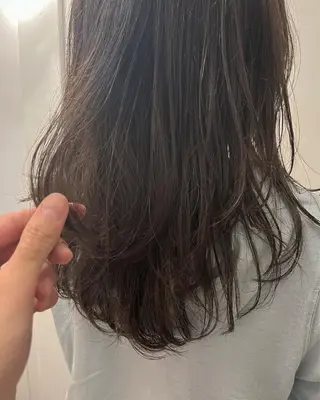 ロング 狩野 くるみのヘアスタイル