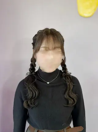 ロング さくら 🌸エクステのヘアスタイル