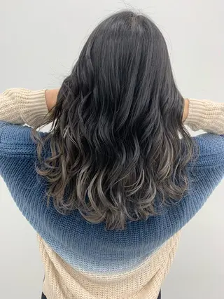 セミロング 山田 絵里菜のヘアスタイル