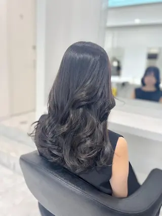 カラー 🪞official THREE 横浜🎀のヘアスタイル