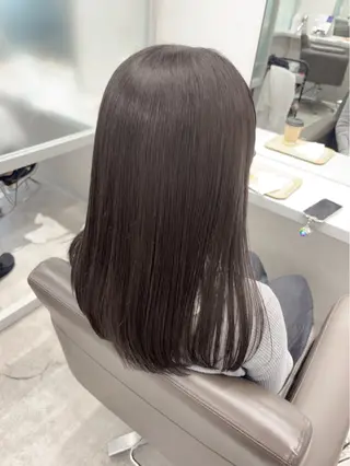 セミロング 門原 理子のヘアスタイル
