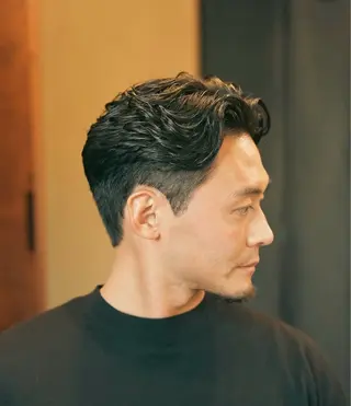 ショート パーマ メンズカット✂️ パーマ🌀　サトエリのヘアスタイル