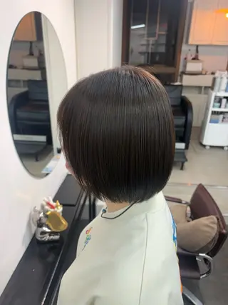 ショート カラー 渡邊 美優のヘアスタイル