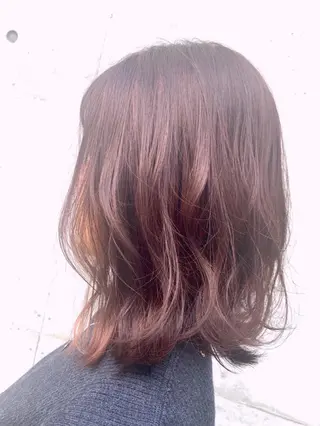 ミディアム カラー ご新規様限定 透明感カラーKANAのヘアスタイル