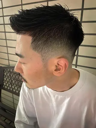 ショート メンズ 狩野 孝太郎のヘアスタイル