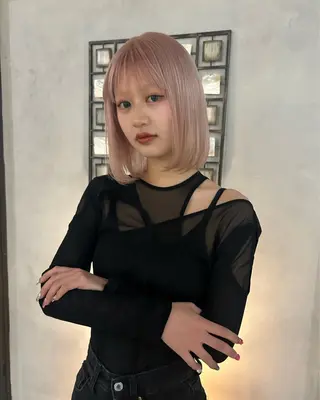 カラー GAN /ダメージレスカラーのヘアスタイル