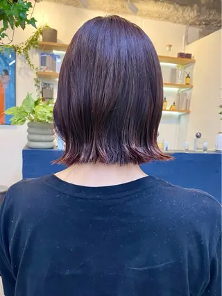 ショート カラー 暖色系特化さくら /福岡天神/レイヤーのヘアスタイル