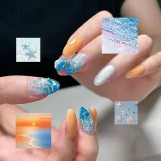 ネイル BLUE CORAのネイルデザイン