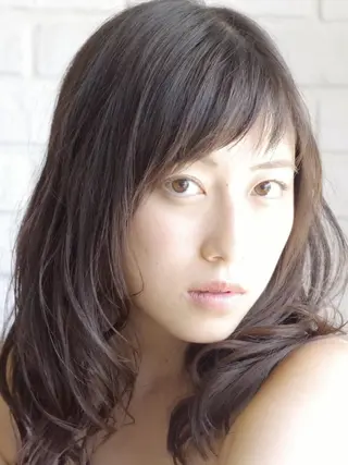 セミロング 富岡 俊行のヘアスタイル