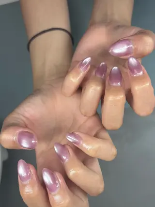 セミロング aoz asukaのネイルデザイン